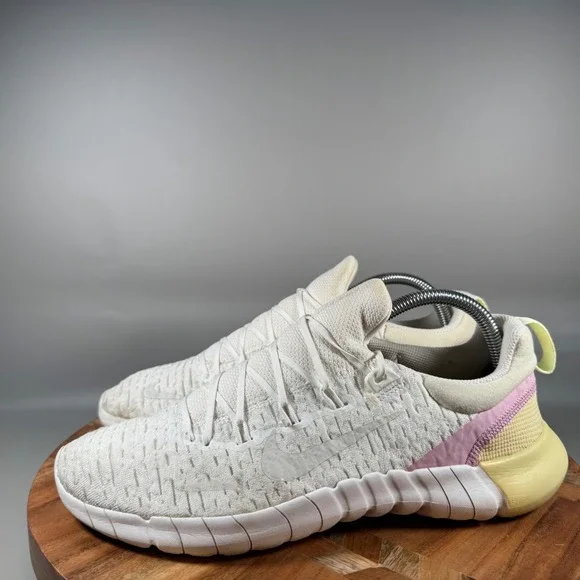 Nike Free RN 5.0 Next Nature White Running Shoes CZ1891 100 Womens 10.5 - Picture 3 of 8